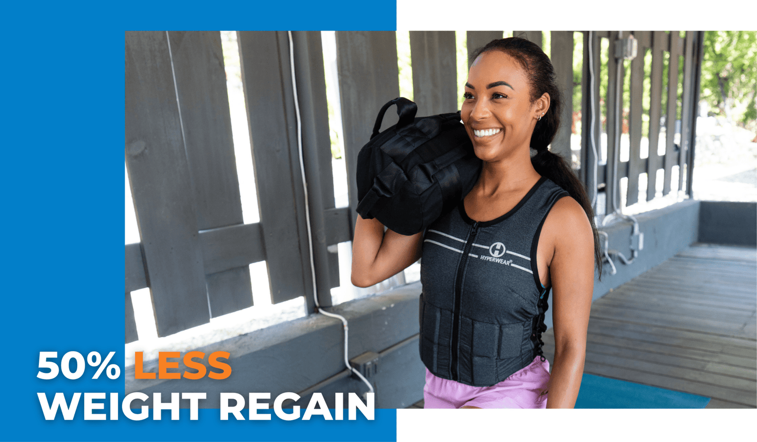 Clinical Breakdown: How a Weighted Vest Cut Weight Regain in Half - Hyperwear