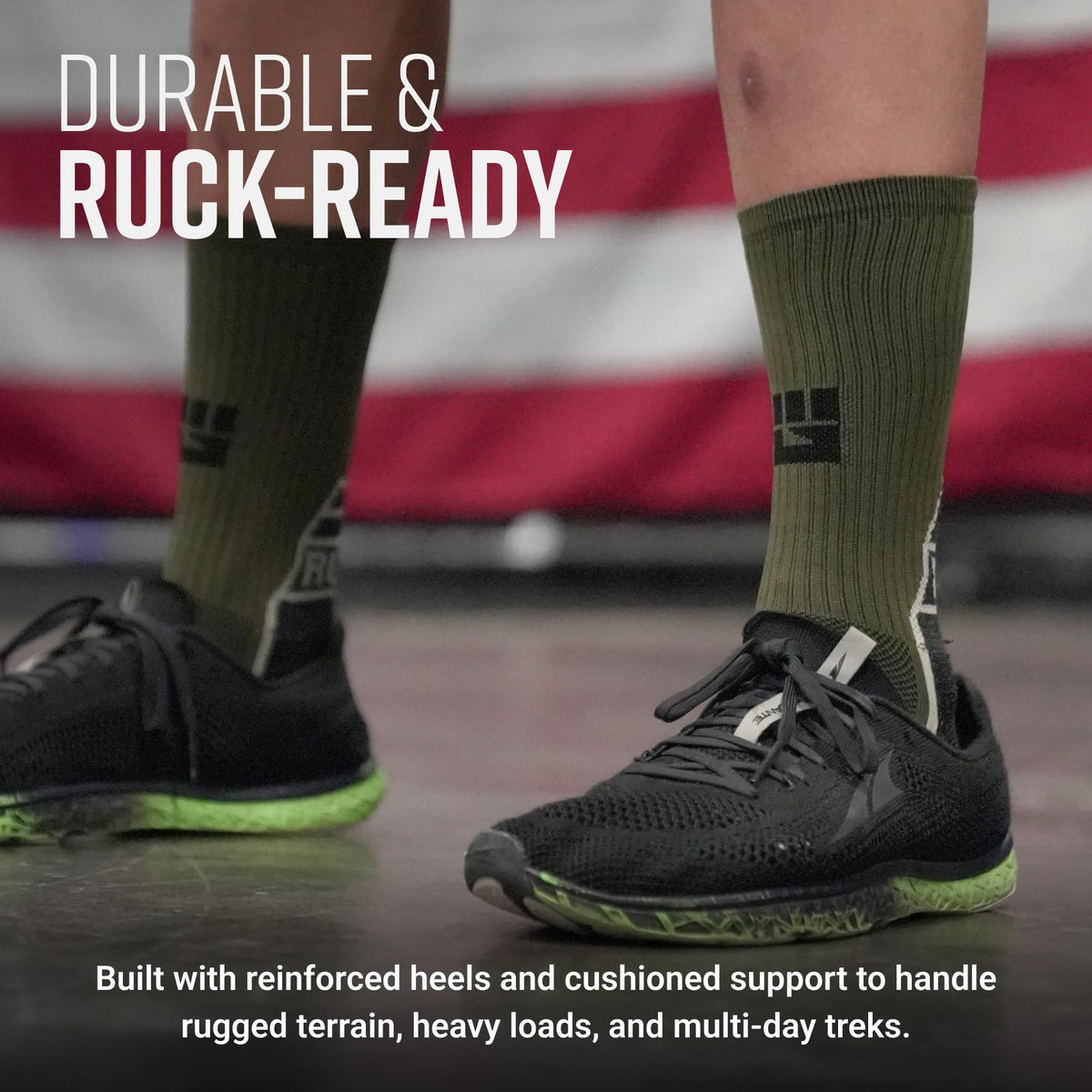 MudGear Ruck Sock (Army Green)