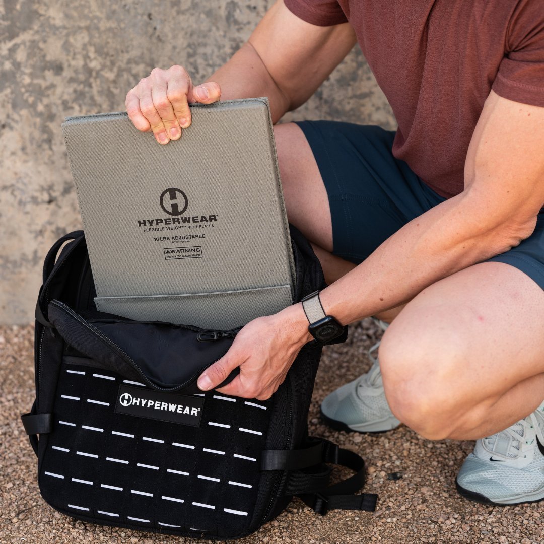 HyperwearHyperwear Adjustable Flexible Rucking WeightsWeight Plates