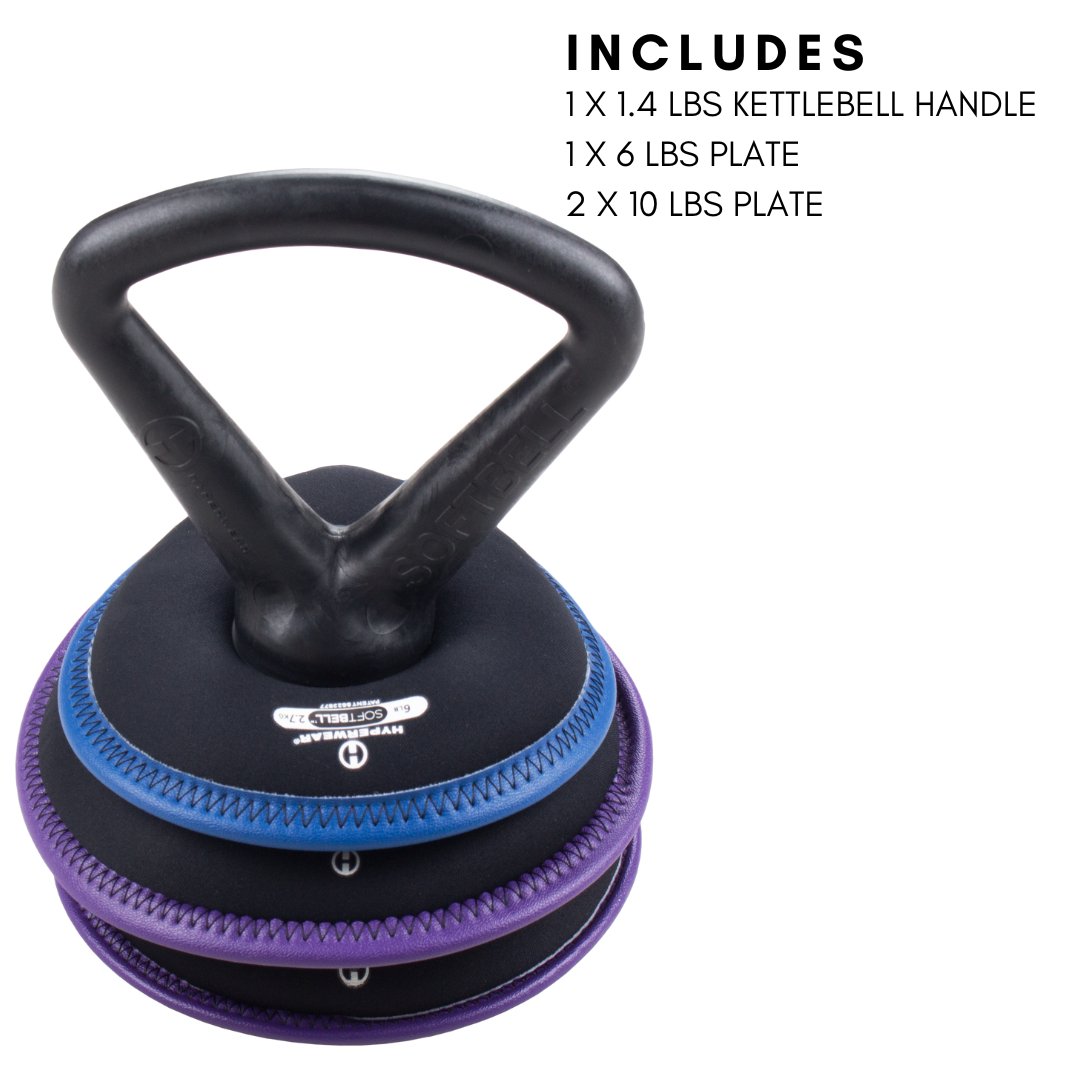 HyperwearSoftBell Adjustable Soft KettleBellKettlebell