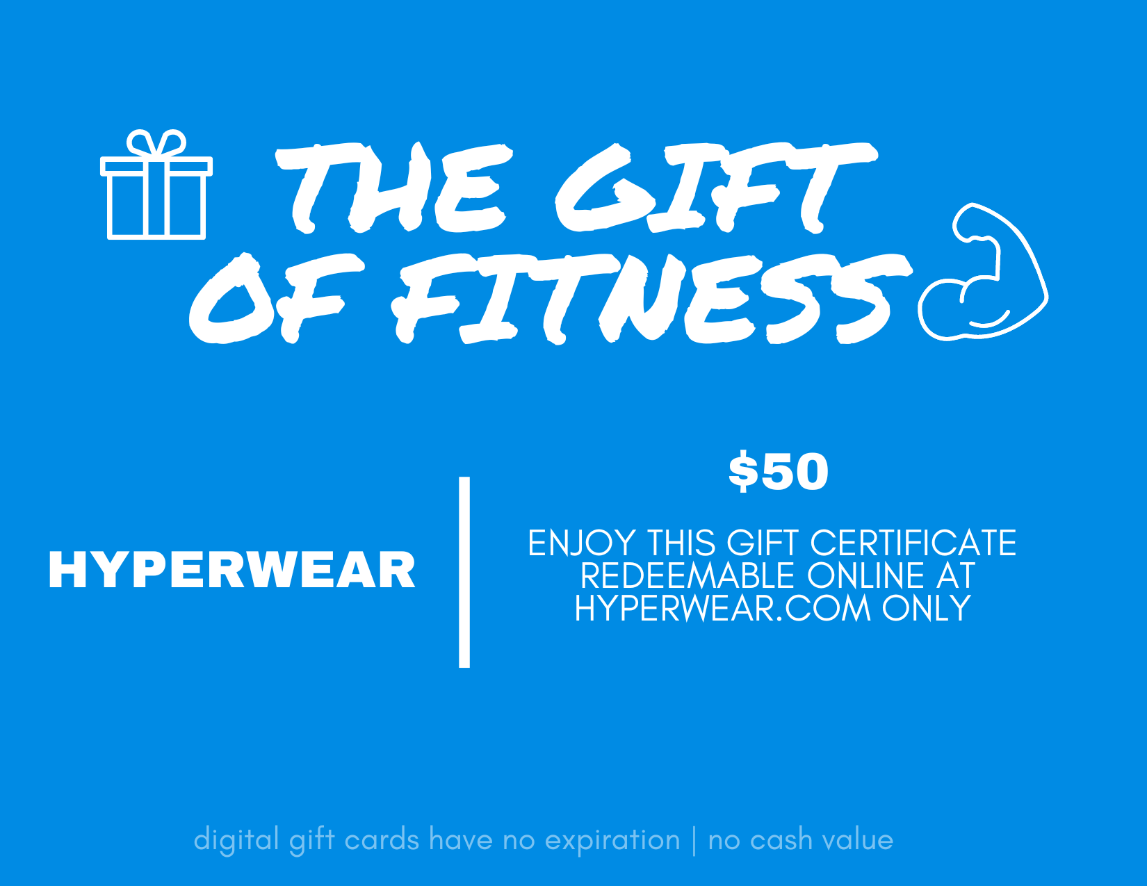 HyperwearDigital Gift Certificate