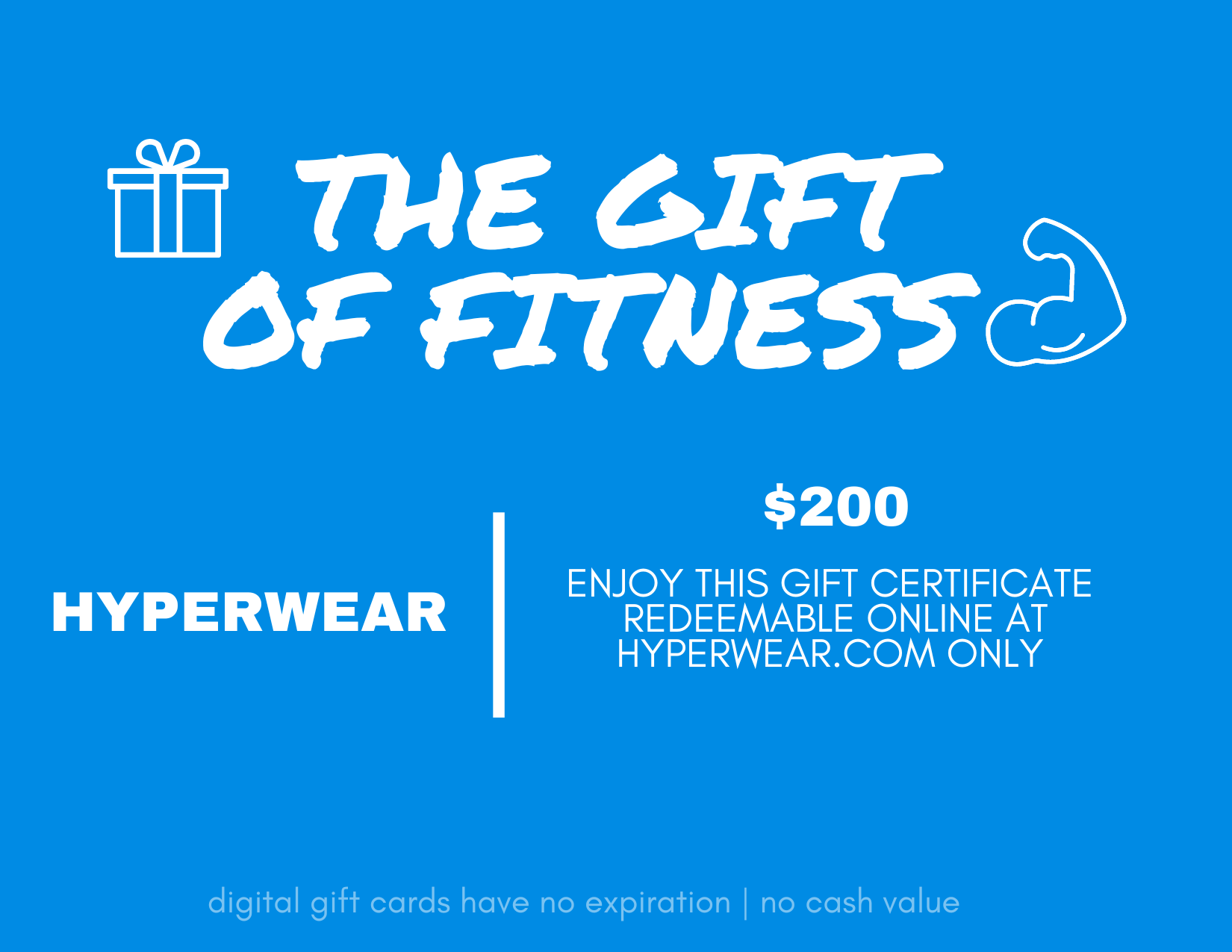 HyperwearDigital Gift Certificate