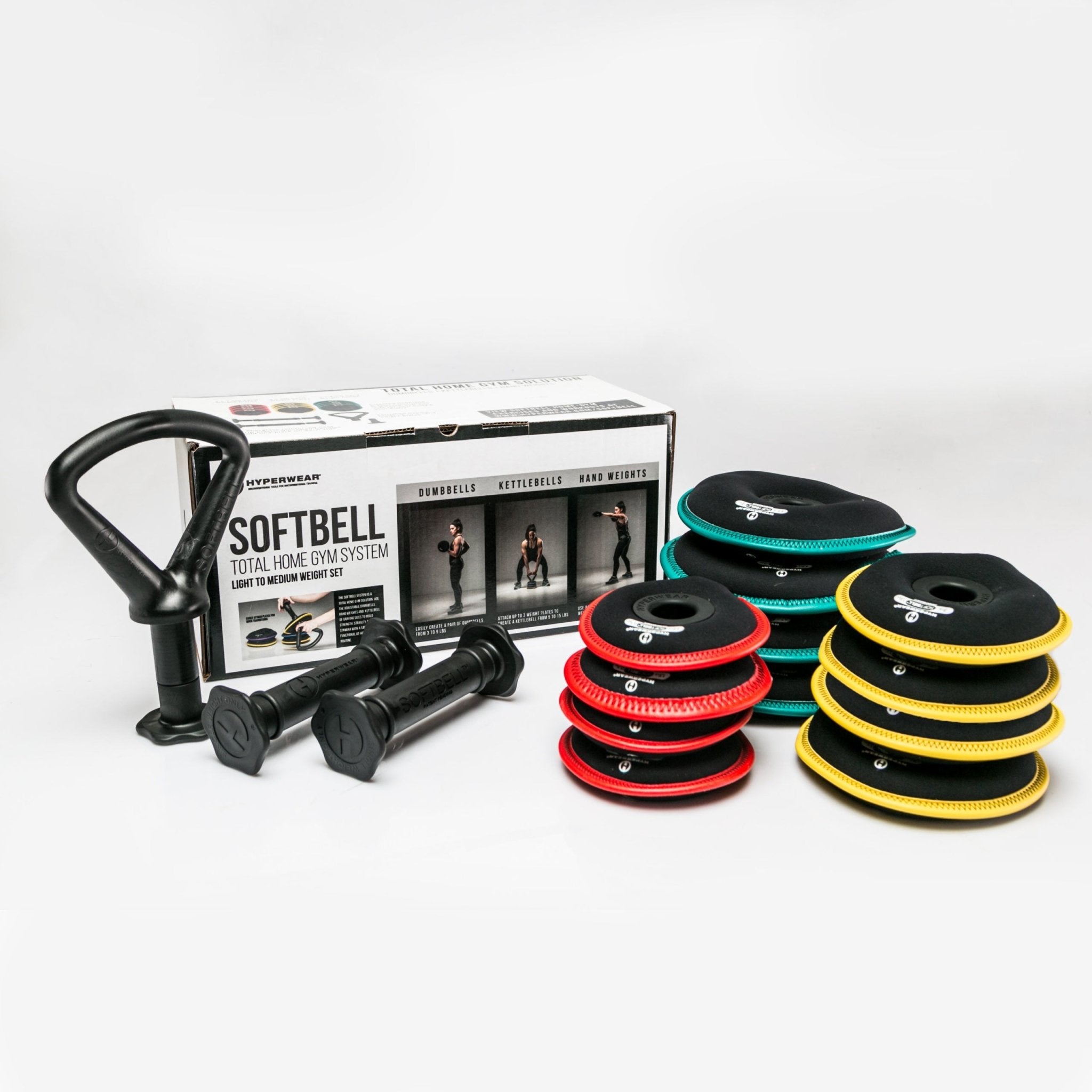 HyperwearSoftBell Home Gym SetDumbbells