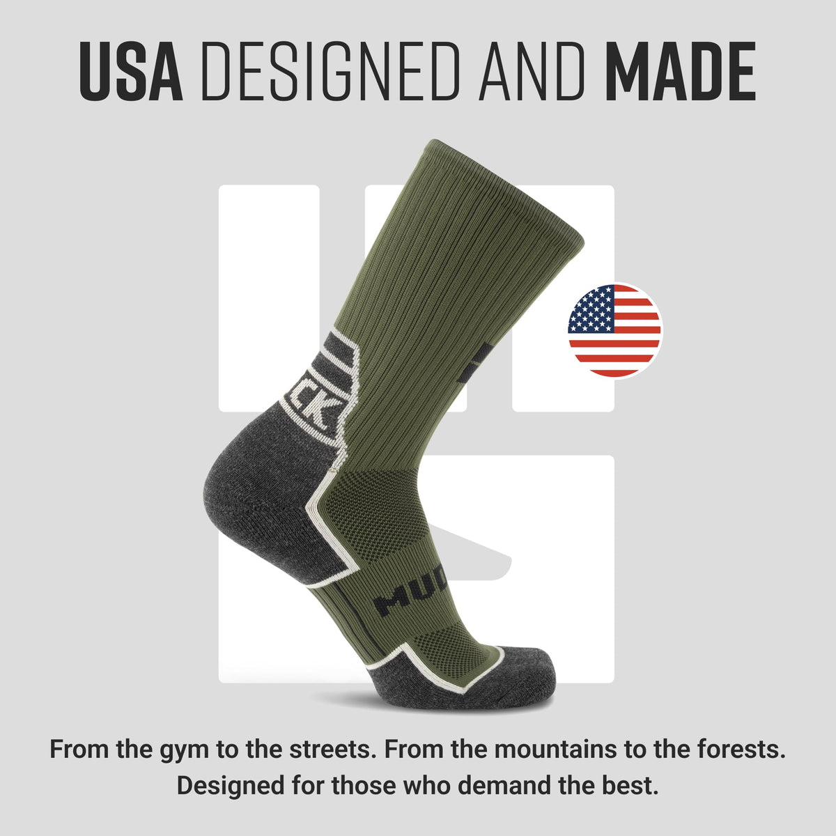 MudGear Ruck Sock (Army Green)
