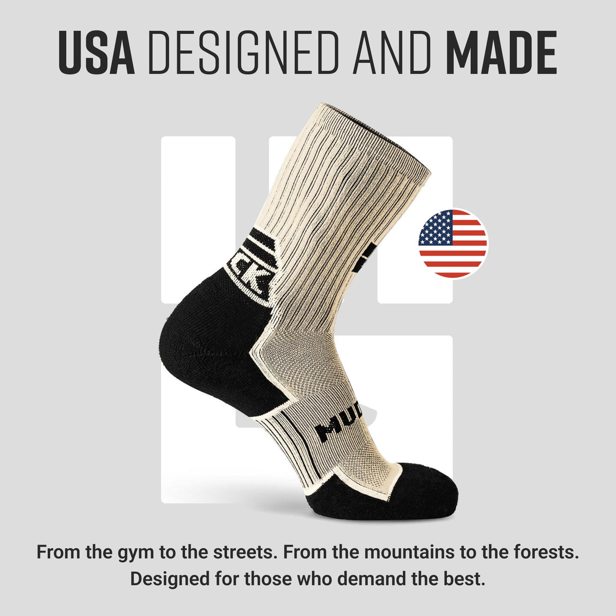 MudGear Ruck Sock (Military Tan)