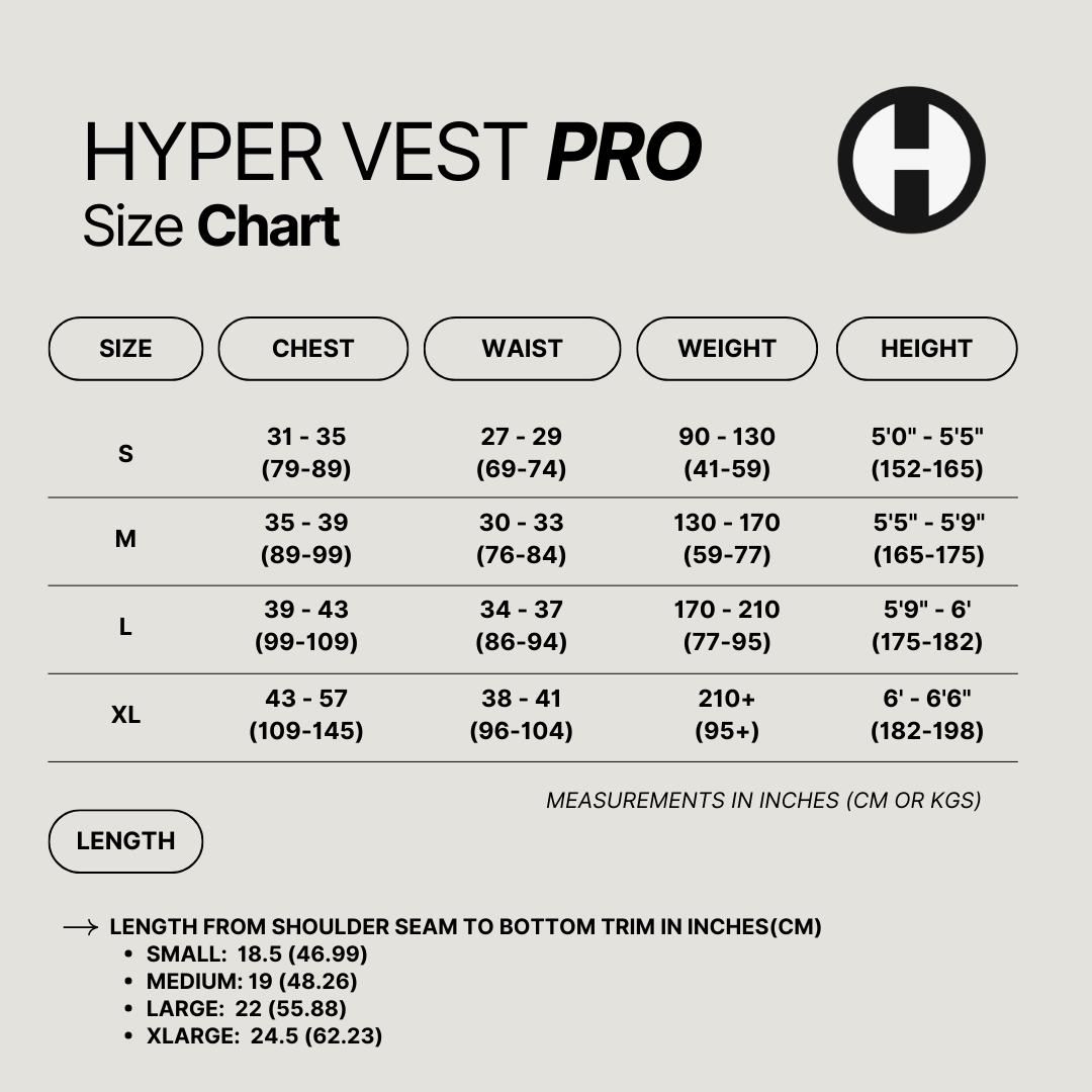 HyperwearHyper Vest PRO Weight Vest | Adjustable, Comfortable, ThinWeight Vest