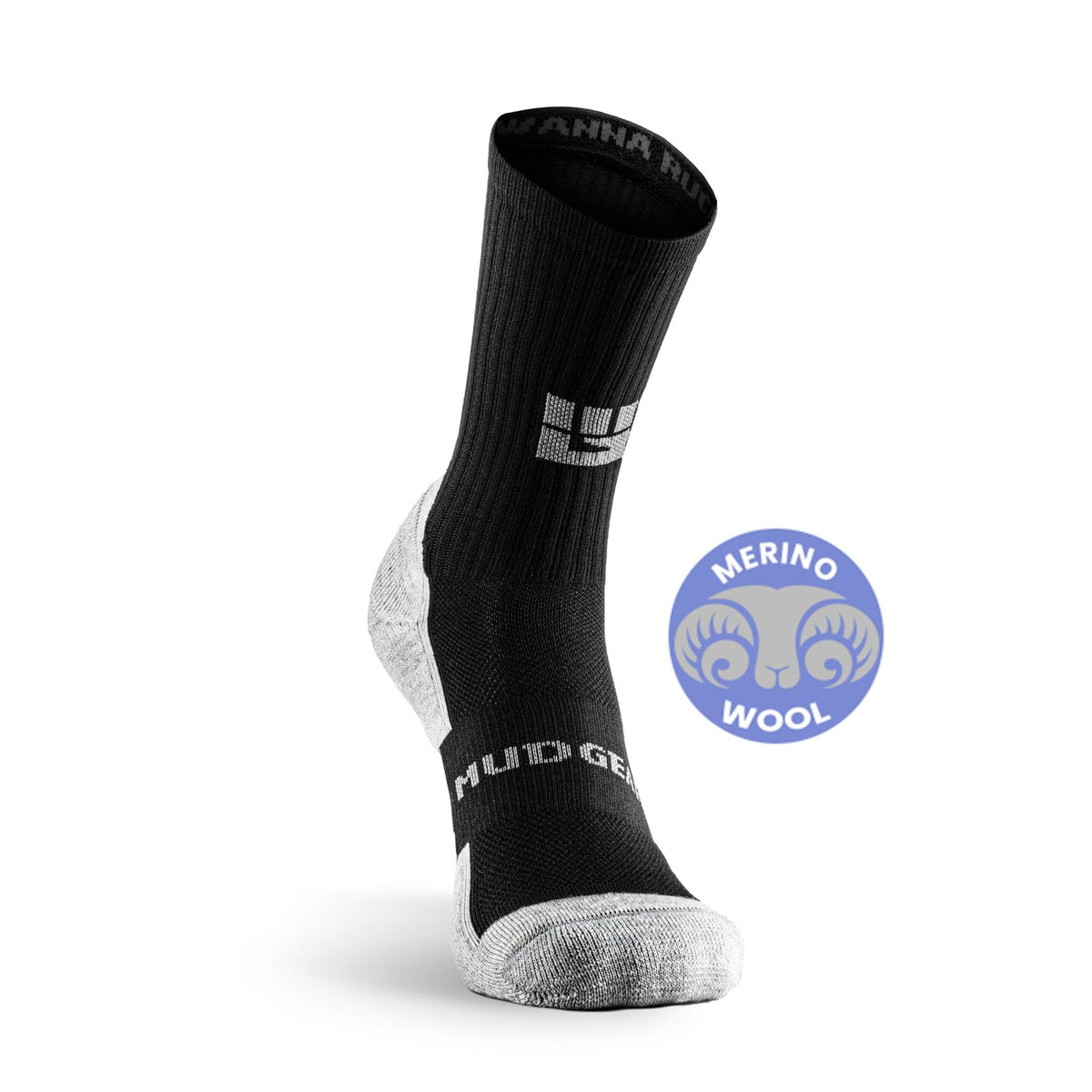 image of MudGearMudGear Ruck Sock (Black/Gray)Inventory