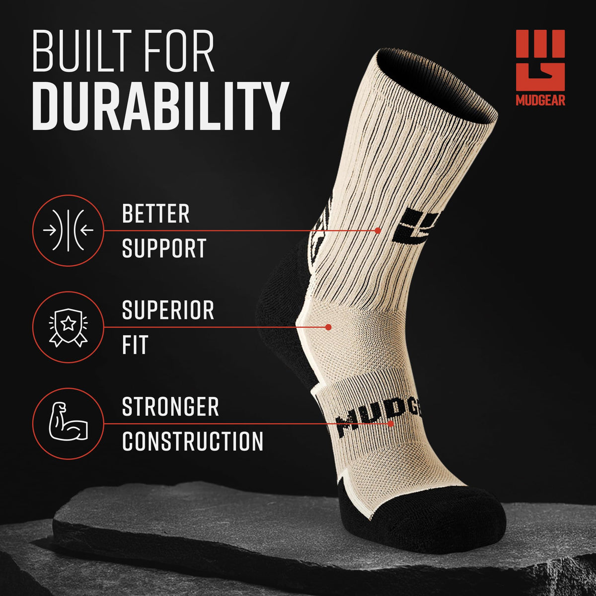 image of MudGearMudGear Ruck Sock (Military Tan)Inventory