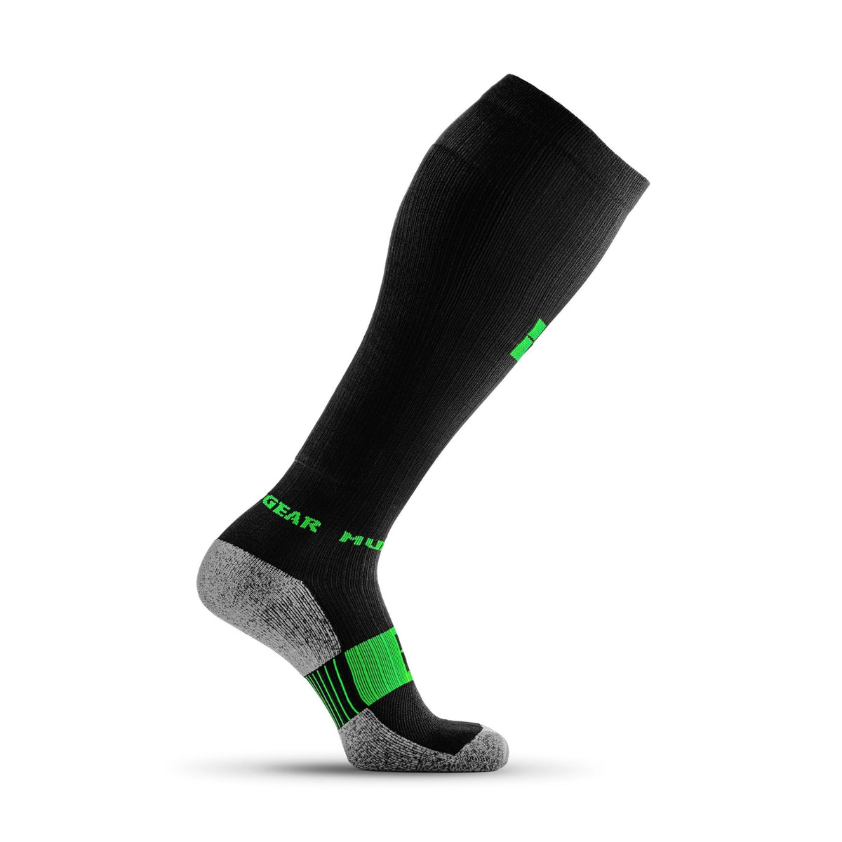 image of MudGearTall Compression Socks (Black/Green)Inventory