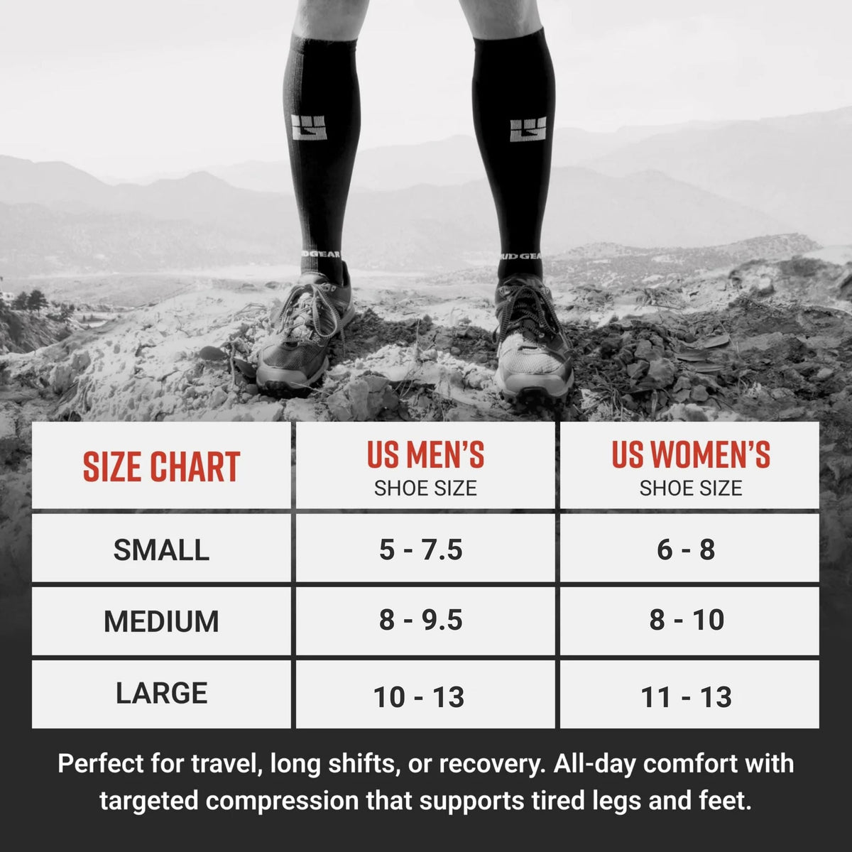 Tall Compression Socks Tactical Line (Navy)