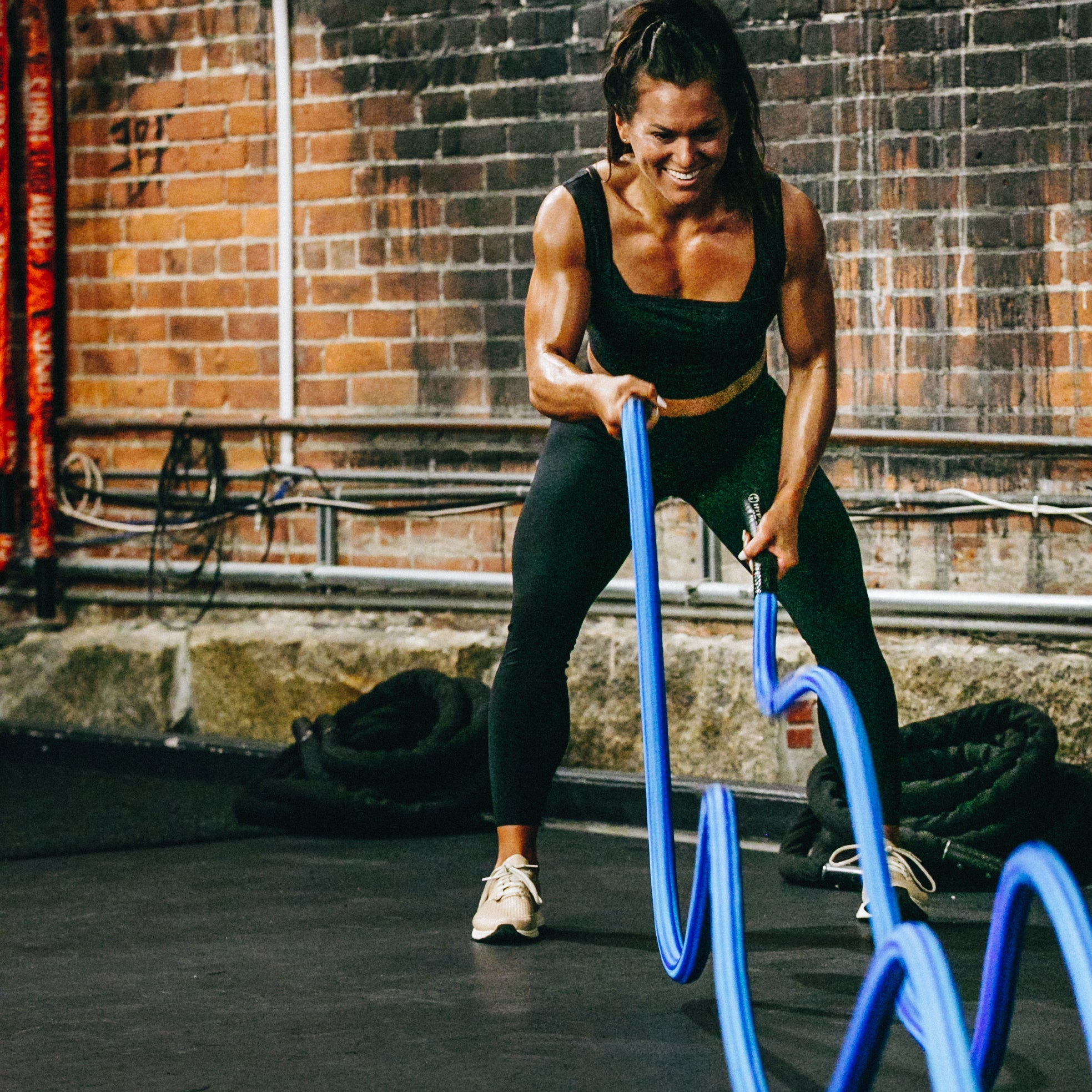 Muscle Fitness Battle Ropes Beginner Workout Battle Ropes Hiit