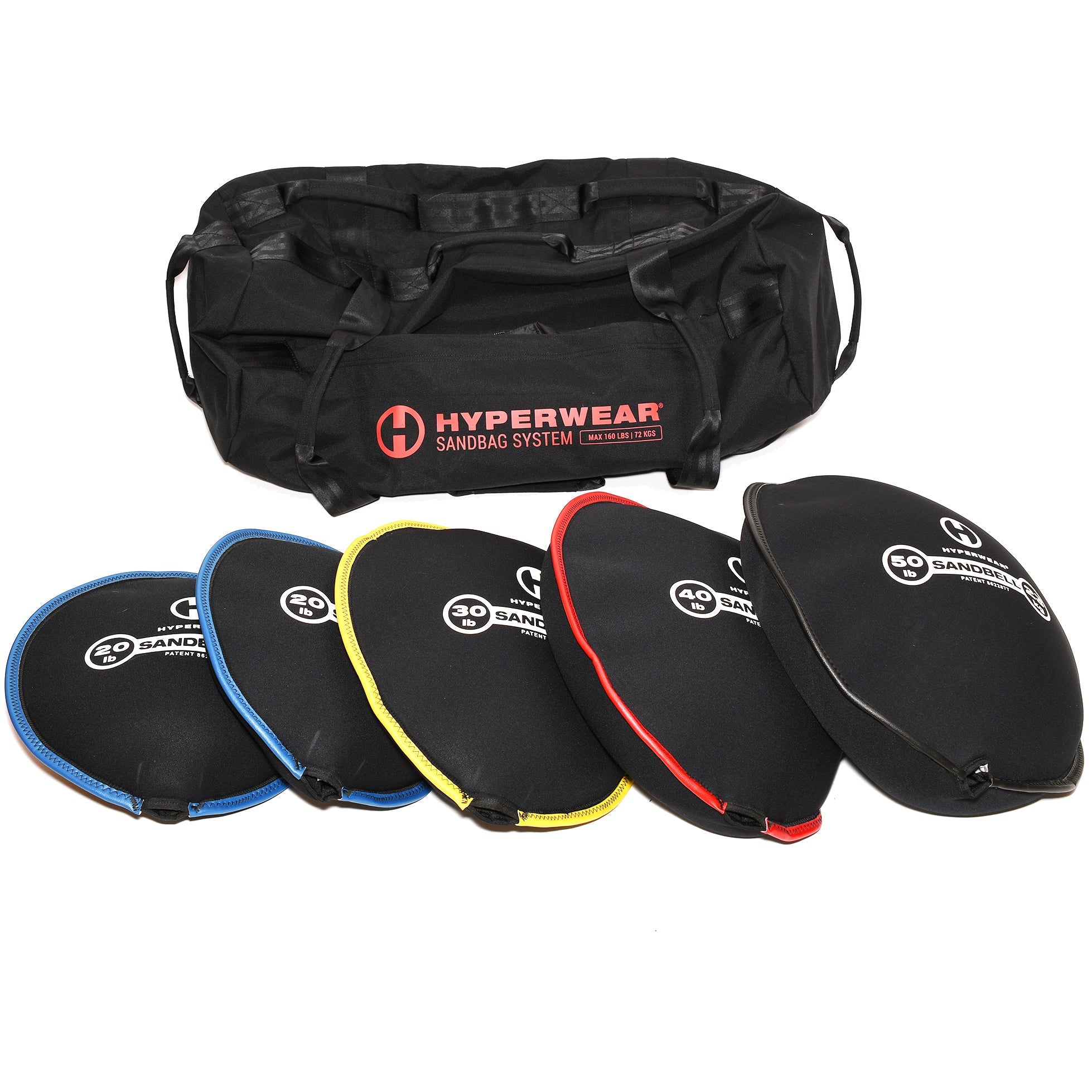 Hyperwear Workout Sandbags Pre filled SandBells Included